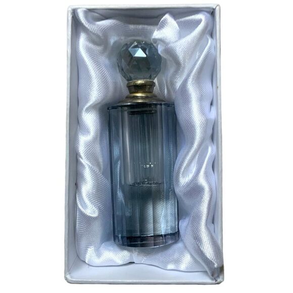 OLEG CASSINI Small Crystal Perfume Bottle NIB - Picture 1 of 9